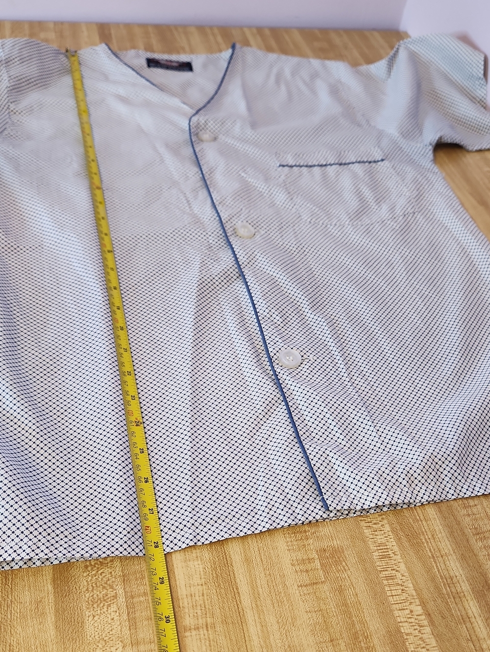 VTG HEMINGWAY POINT Men’s Pajama Top Short Sleeve, size S - Picture 9 of 9